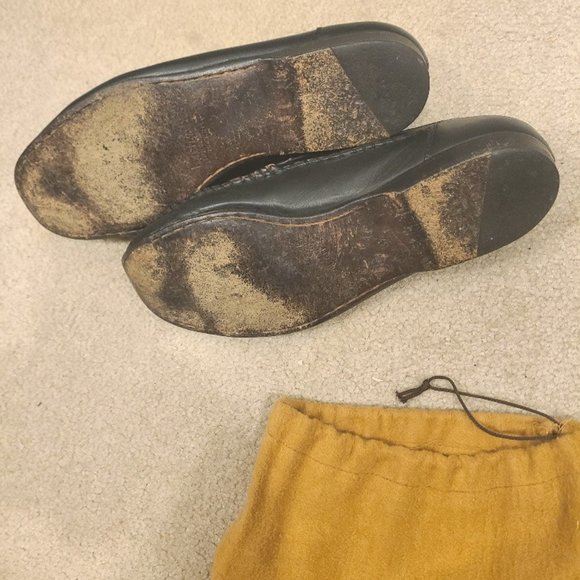 Lorenzo Banfi leather dress shoes Men's Made in Italy w/ carry bag - Picture 4 of 6